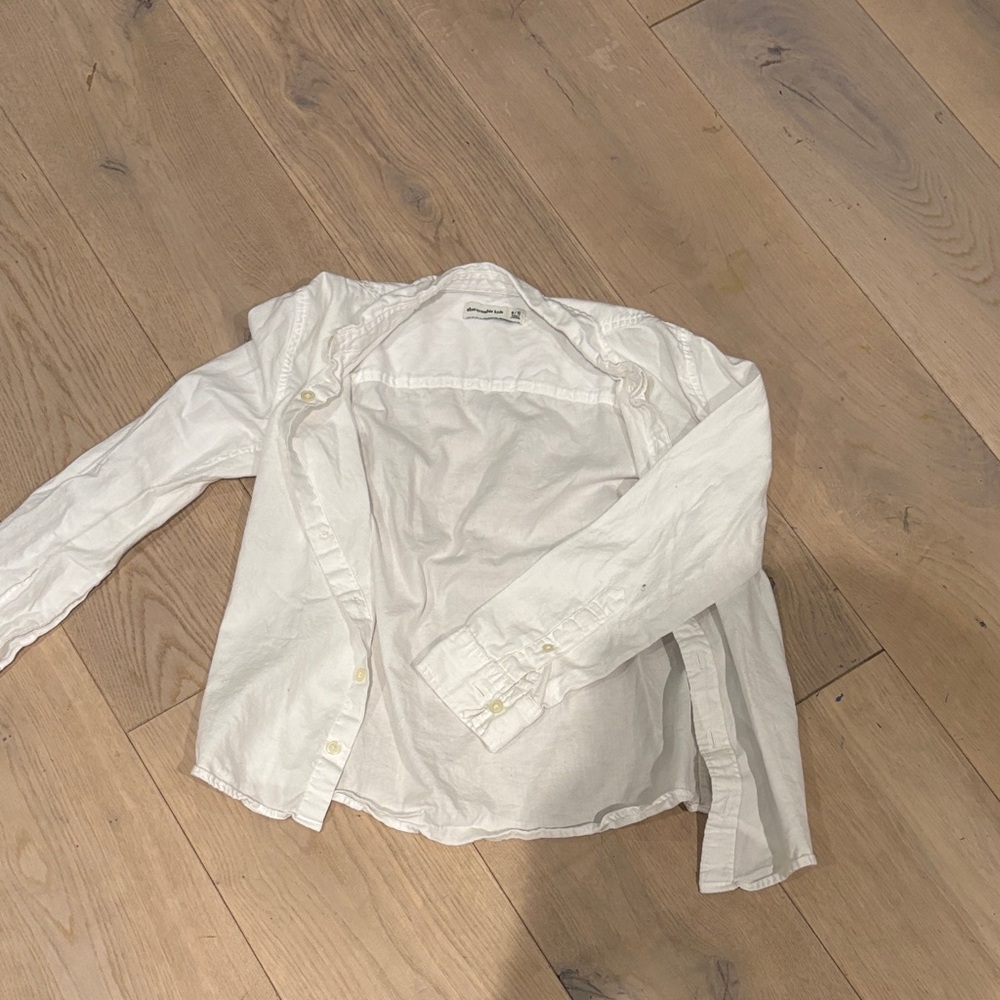 White Abercrombie button up